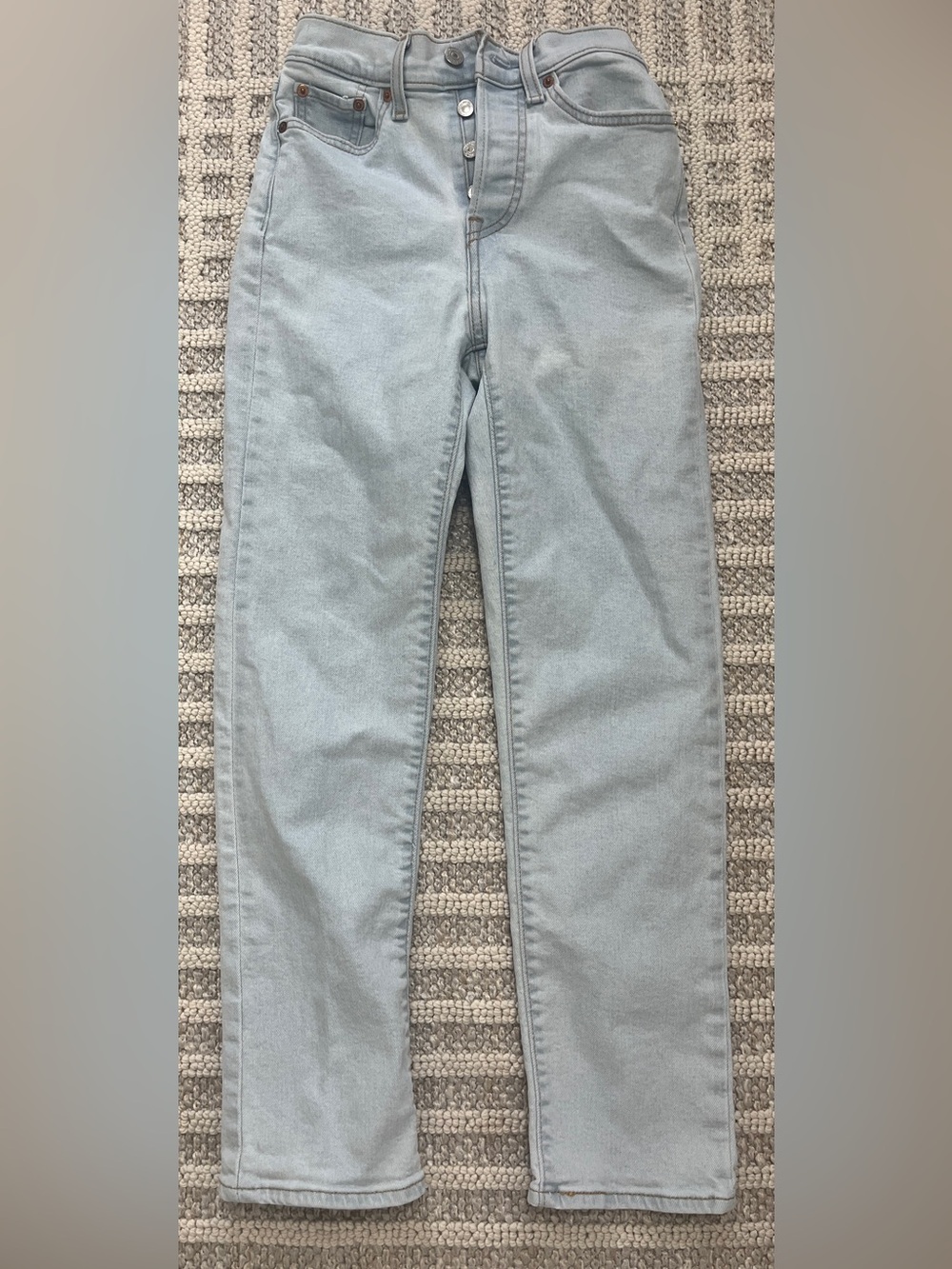 Levi's Wedgie Straight Leg Jeans 25 Button Fly